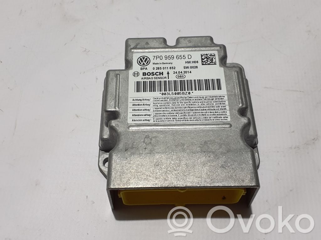 Porsche Cayenne (92A) Airbag control unit/module 