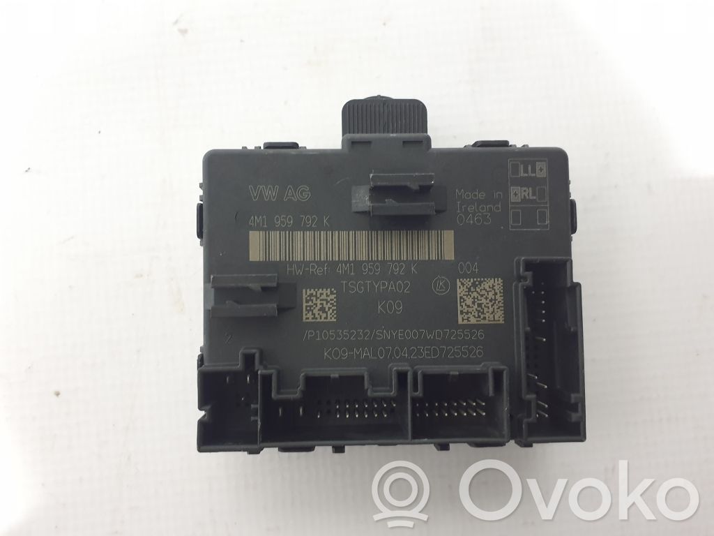 Audi Q8 Door control unit/module 