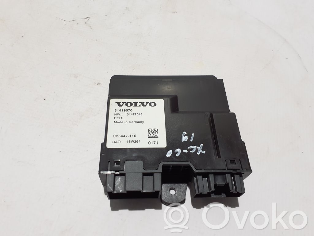 Volvo XC90 Tailgate/trunk control unit/module 