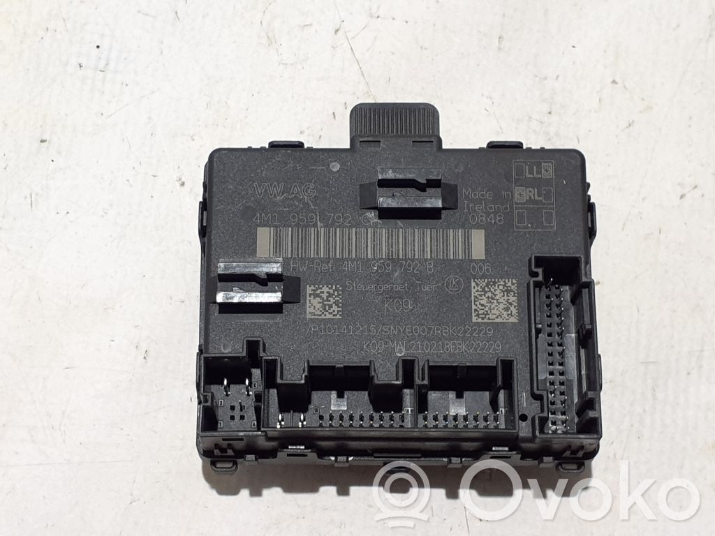 Porsche Panamera (971) Door control unit/module 