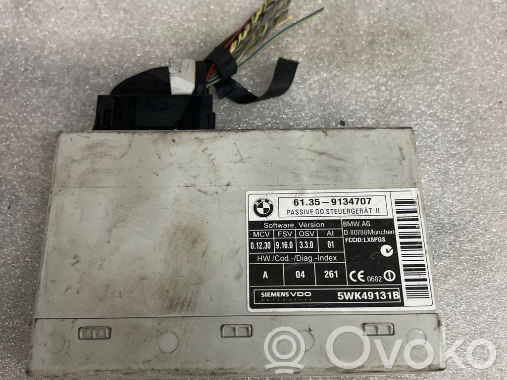 Keyless (KESSY) go control unit/module   61369134707,5WK49131B