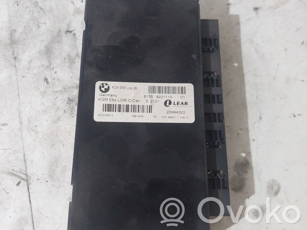 BMW 5 E60 E61 Otras unidades de control/módulos 