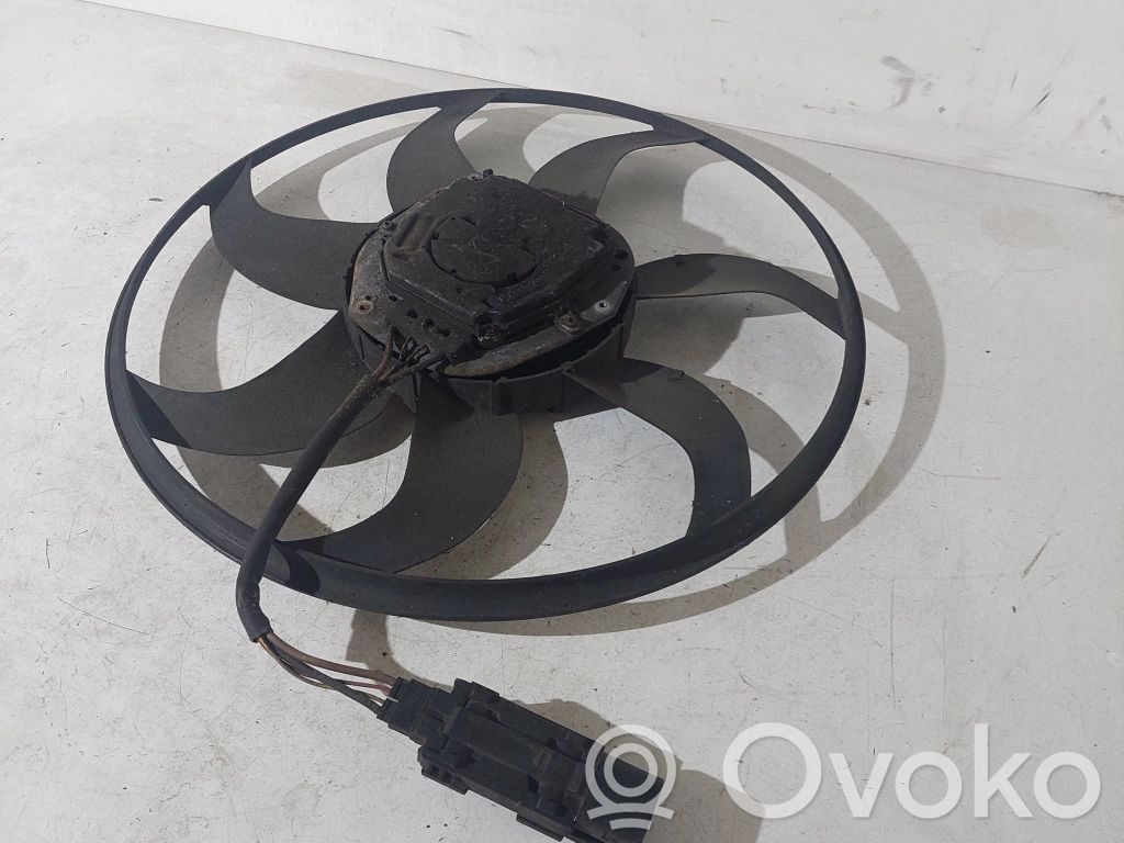 BMW 5 E60 E61 Elektrinis radiatorių ventiliatorius 