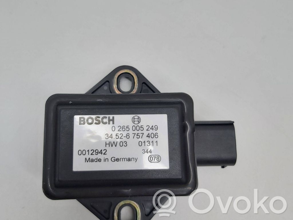 BMW 7 E65 E66 ESP acceleration yaw rate sensor 