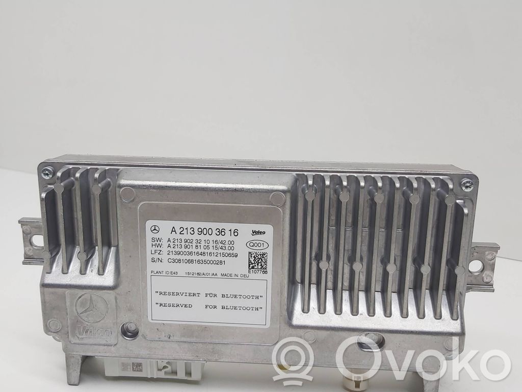 Mercedes-Benz E AMG W213 Camera control unit module 