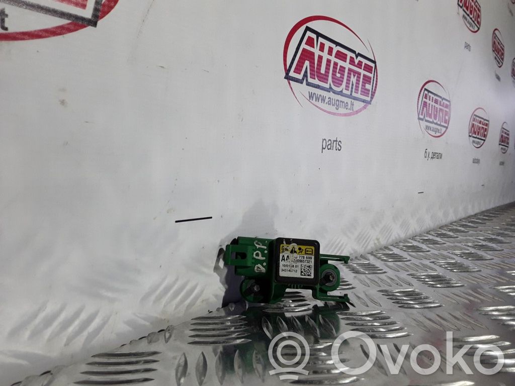 Saab 9-3 Ver2 Airbagsensor Crashsensor Drucksensor 