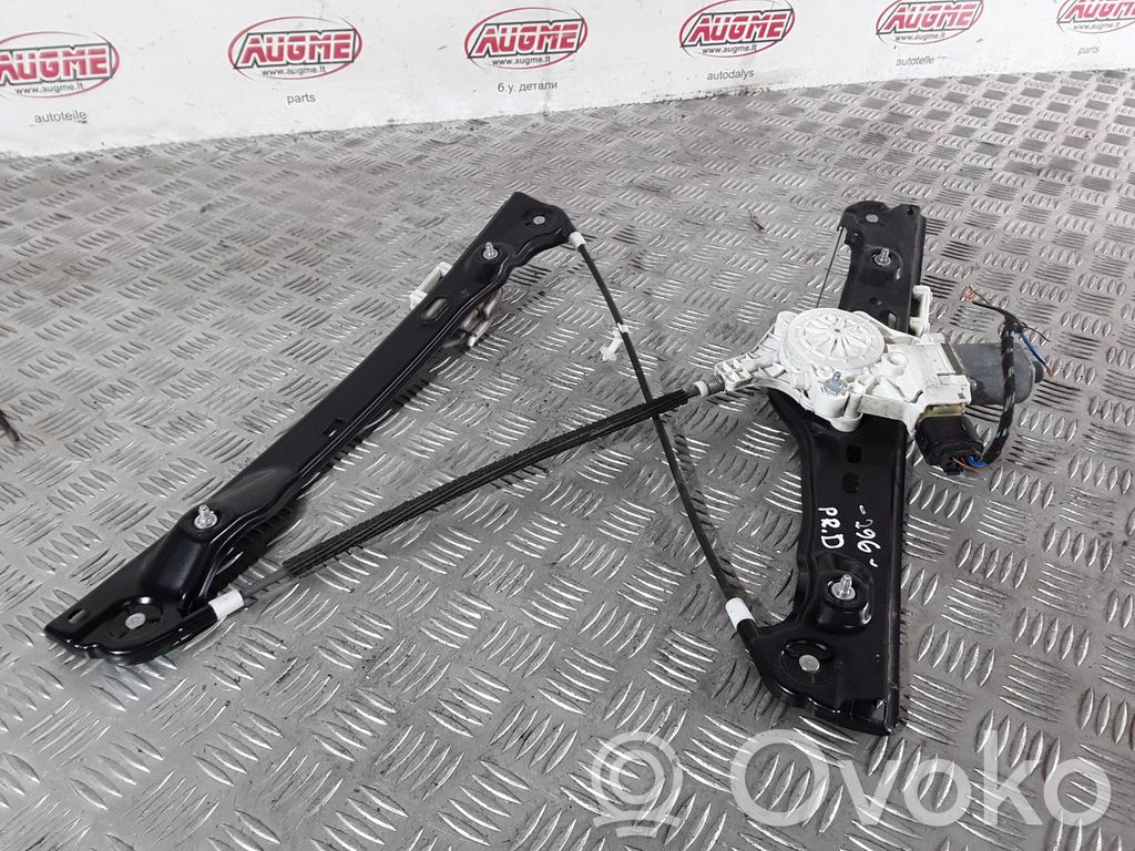 BMW 3 E90 E91 Front door window regulator with motor 