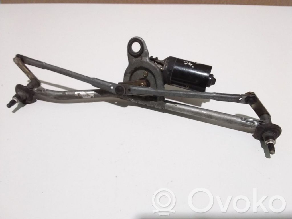 BMW 3 E46 Motor y varillaje del limpiaparabrisas delantero 