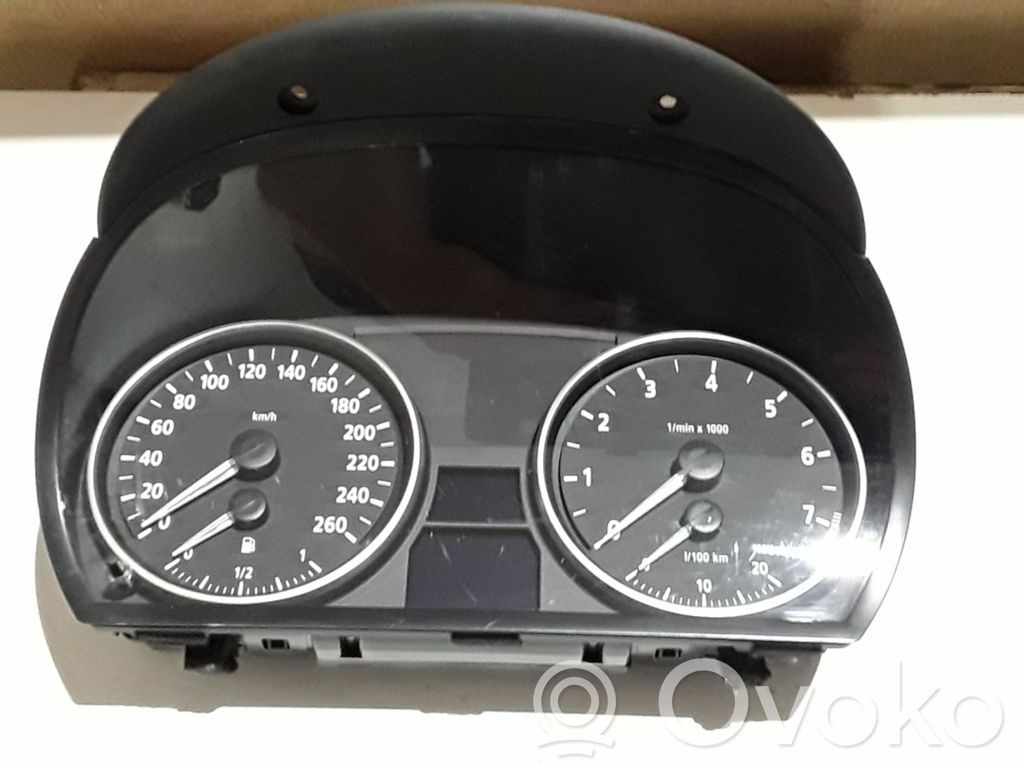 BMW 3 E90 E91 Speedometer (instrument cluster) 