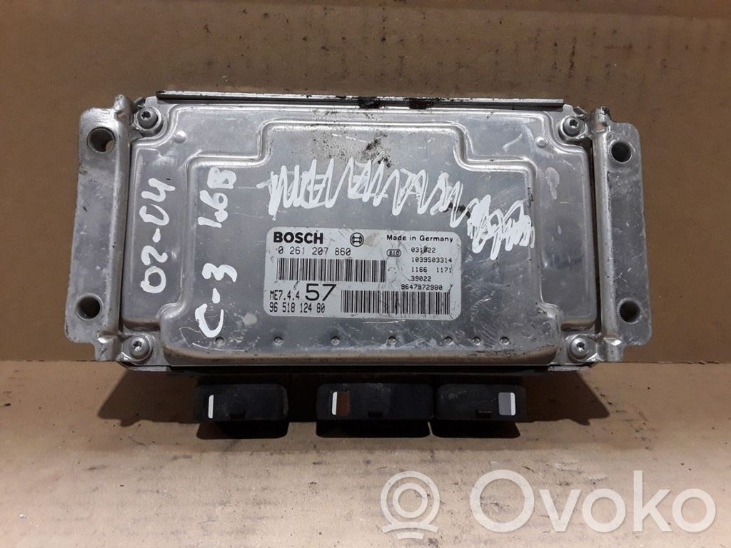 Citroen C3 Engine control unit/module 