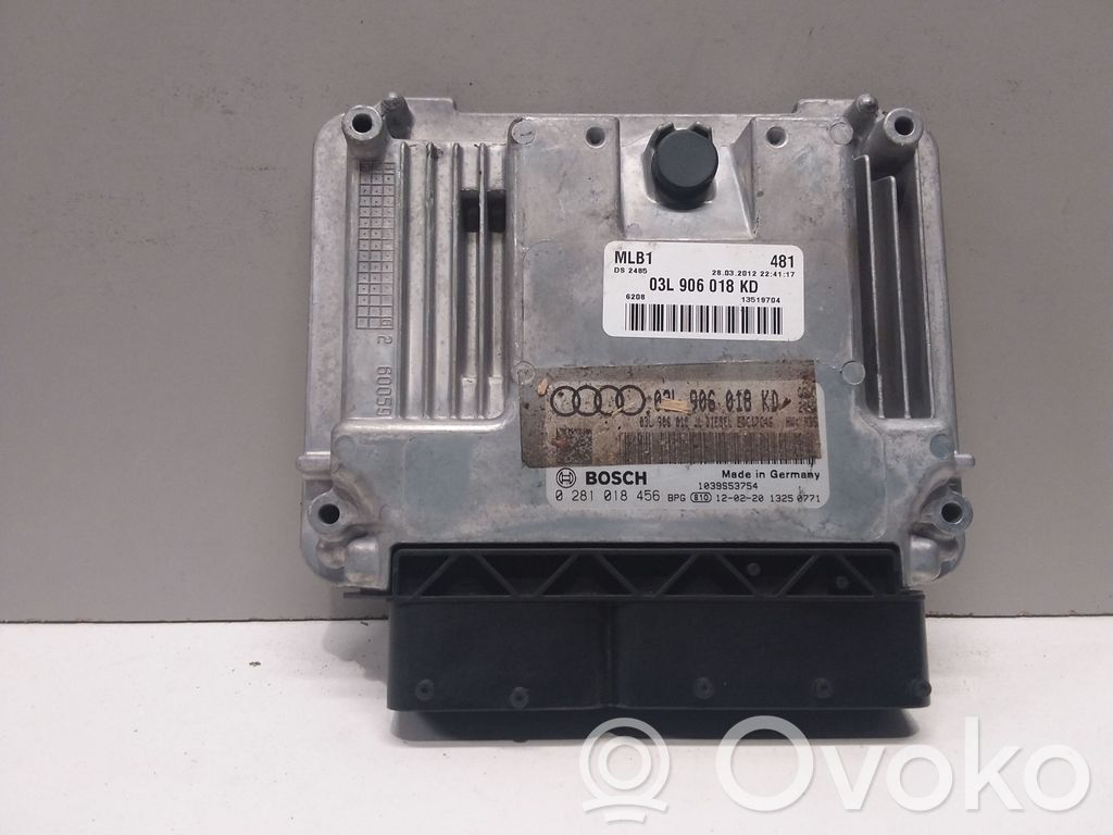 Audi A4 S4 B8 8K Engine control unit/module 
