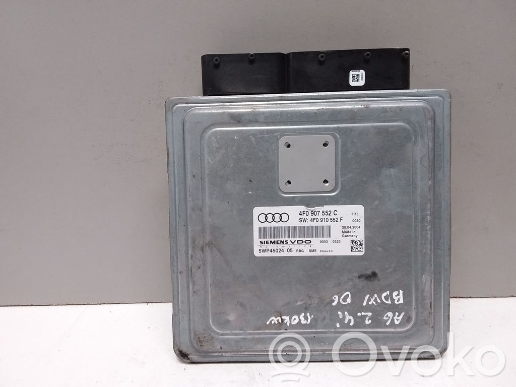 Audi A6 S6 C6 4F Engine control unit/module 
