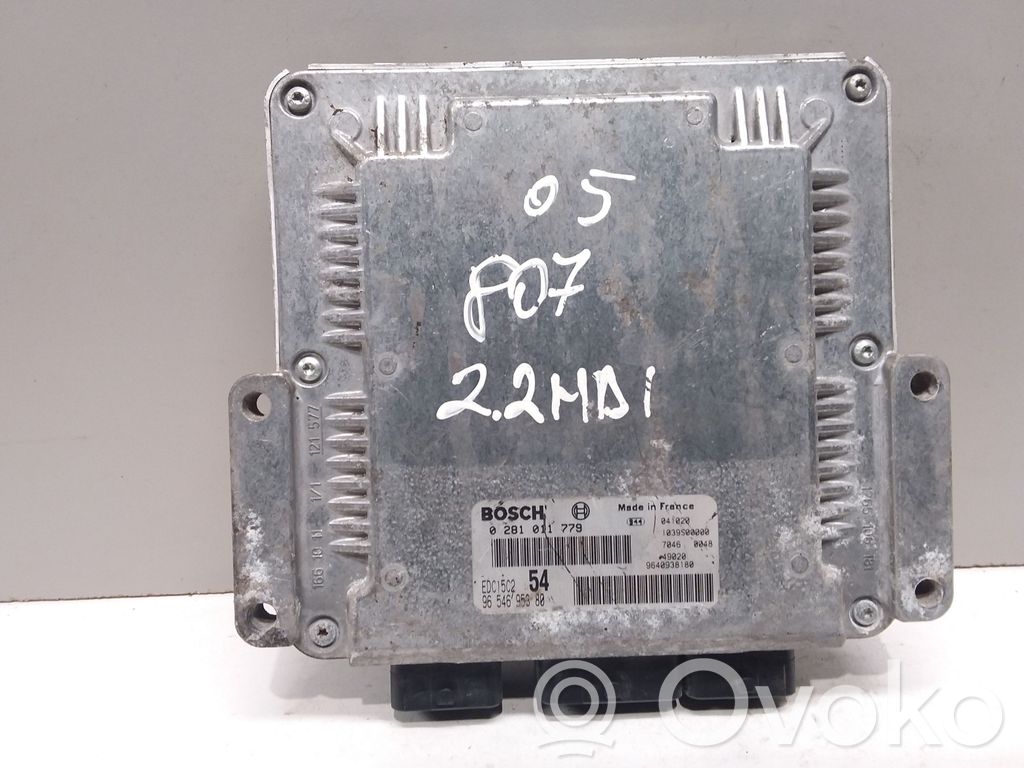 Peugeot 807 Engine control unit/module 