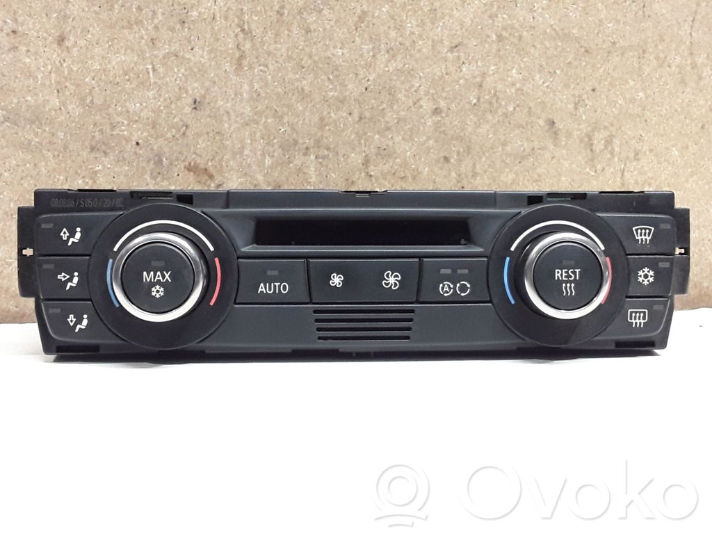 BMW 3 E90 E91 Climate control unit 