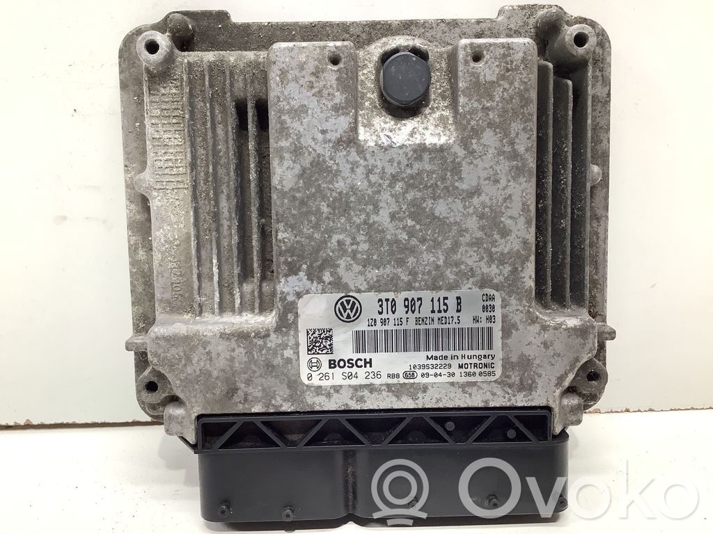 Skoda Superb B6 (3T) Engine control unit/module 