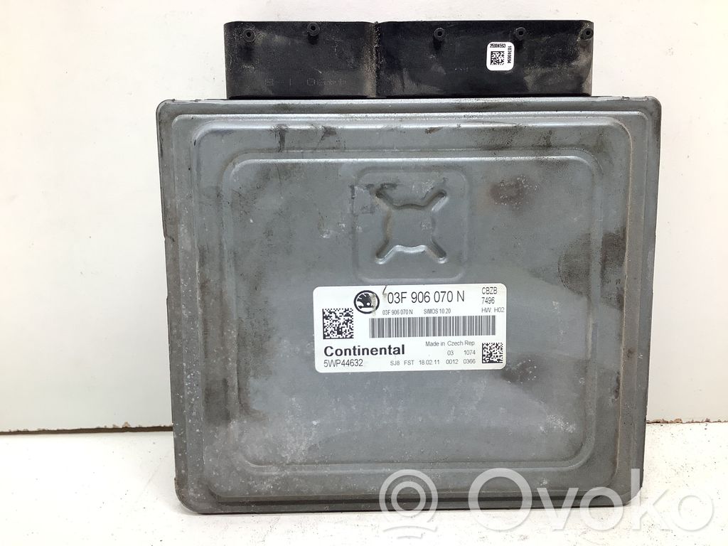 Engine control unit/module   03F906070N,5WP44632