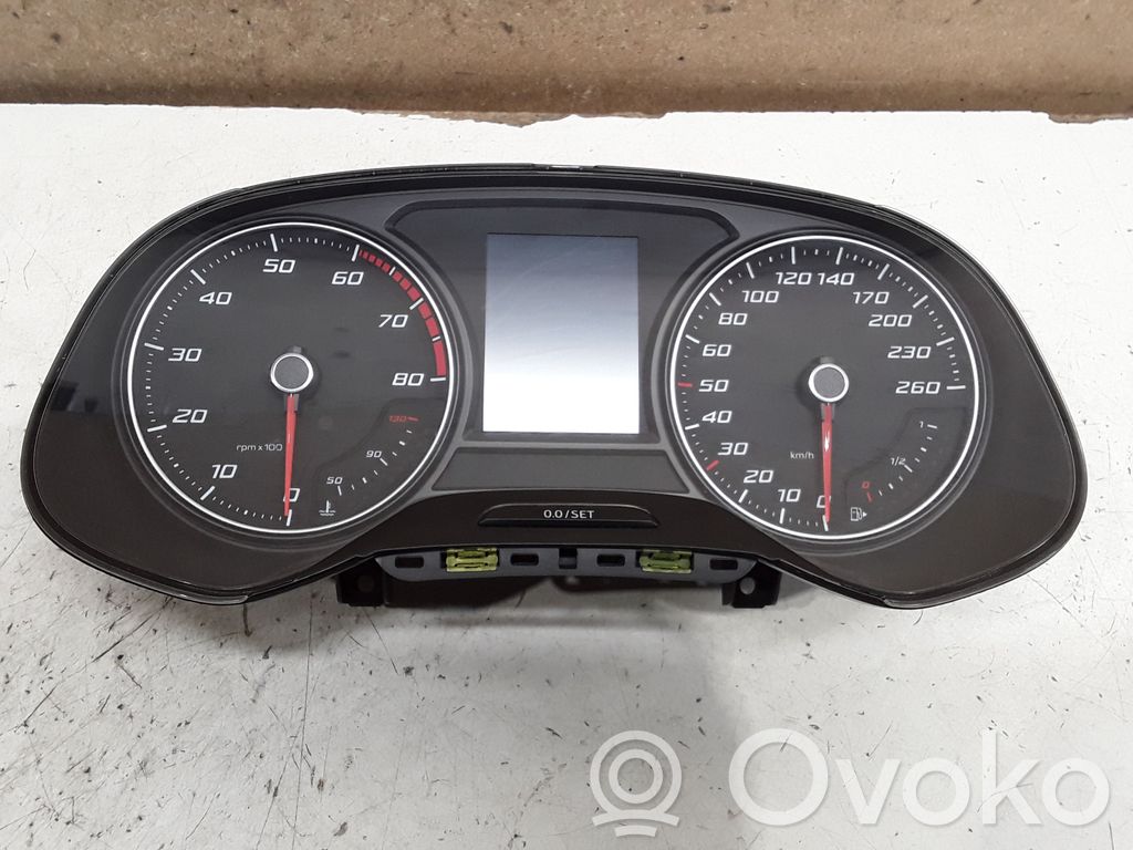 Seat Leon (5F) Speedometer (instrument cluster) 