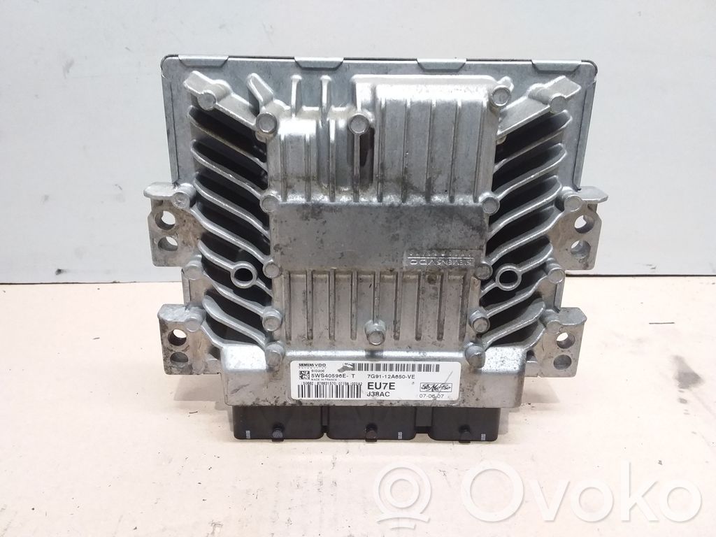 Engine control unit/module   5WS40596ET,7G9112A650VE