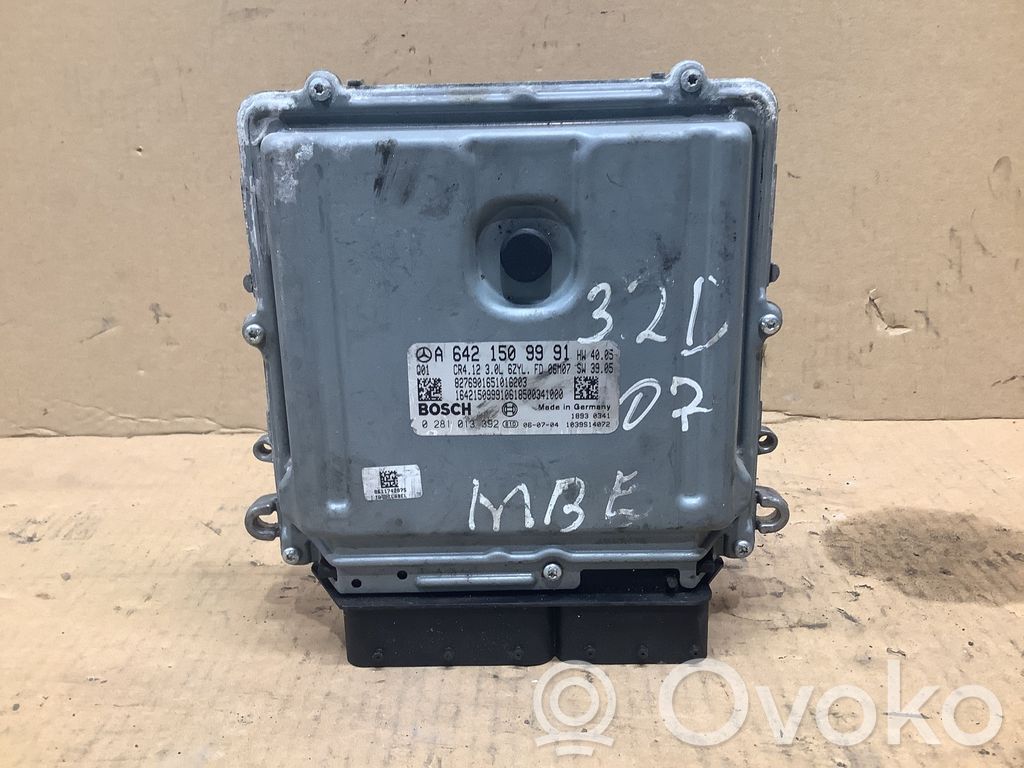 Mercedes-Benz ML W163 Engine control unit/module 