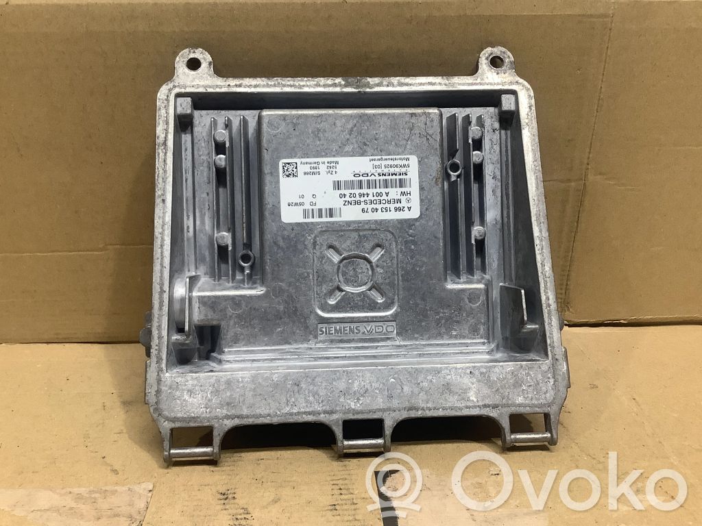 Mercedes-Benz A W169 Engine control unit/module 