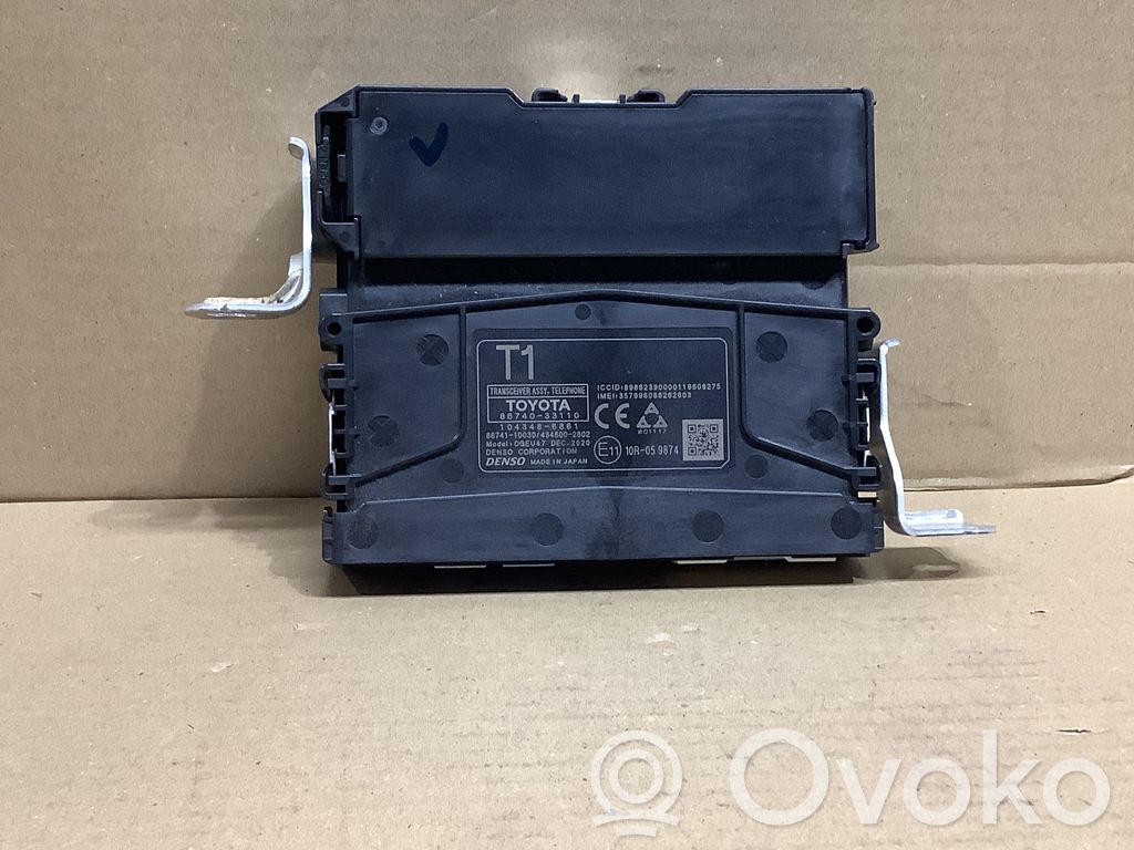 Lexus ES VII XZ10 Sterownik / Moduł sterujący telefonem 