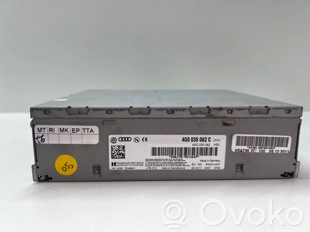 Audi A7 S7 4G GPS navigation control unit/module 