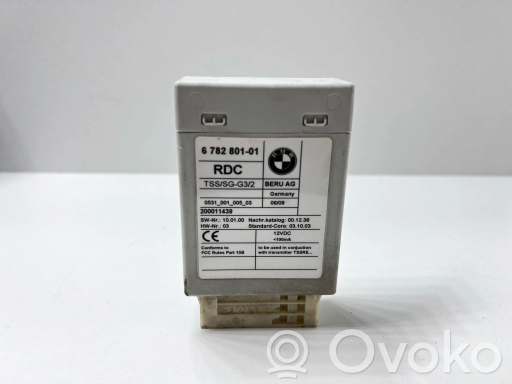 BMW 3 E92 E93 Tire pressure control unit 
