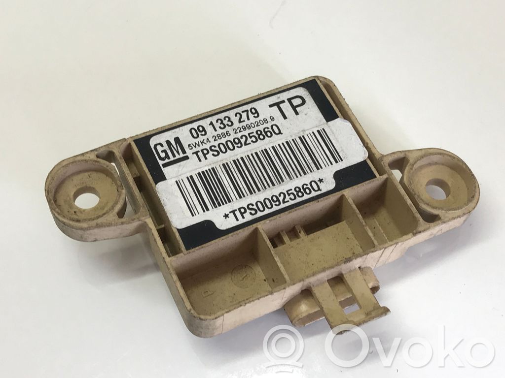 Opel Zafira A Airbag deployment crash/impact sensor 