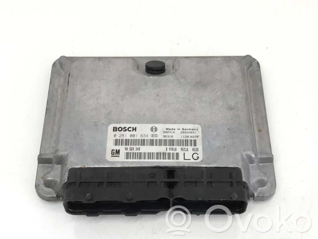 Opel Astra G Engine control unit/module 