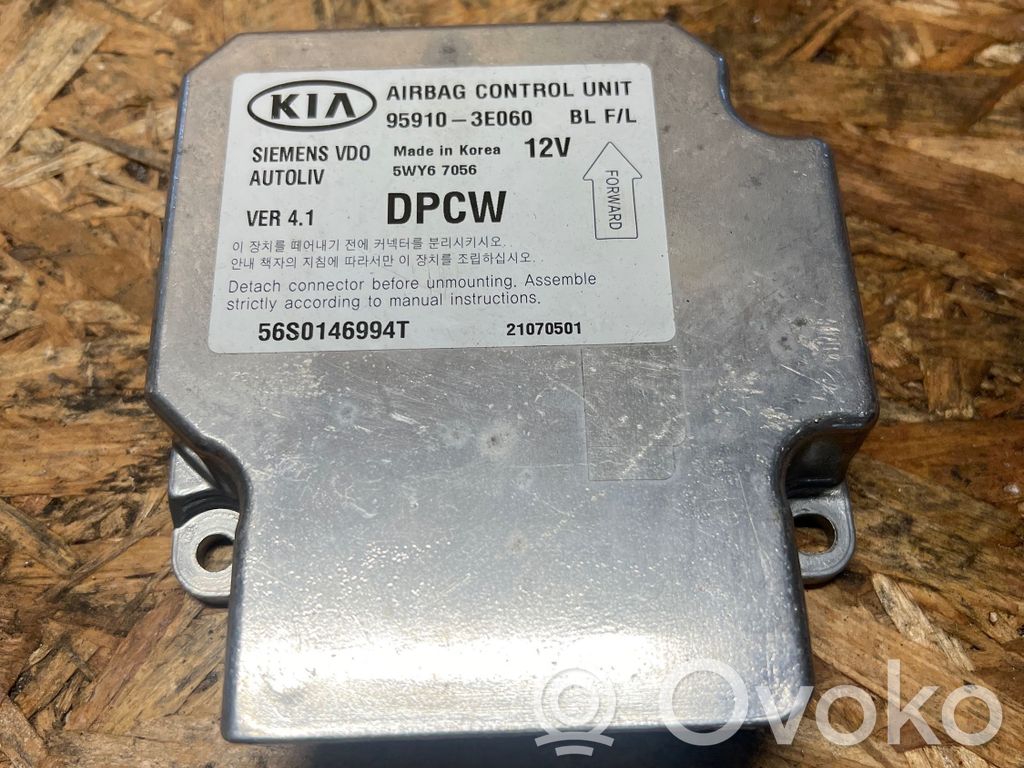Airbag control unit/module   959103E060,56S0146994T