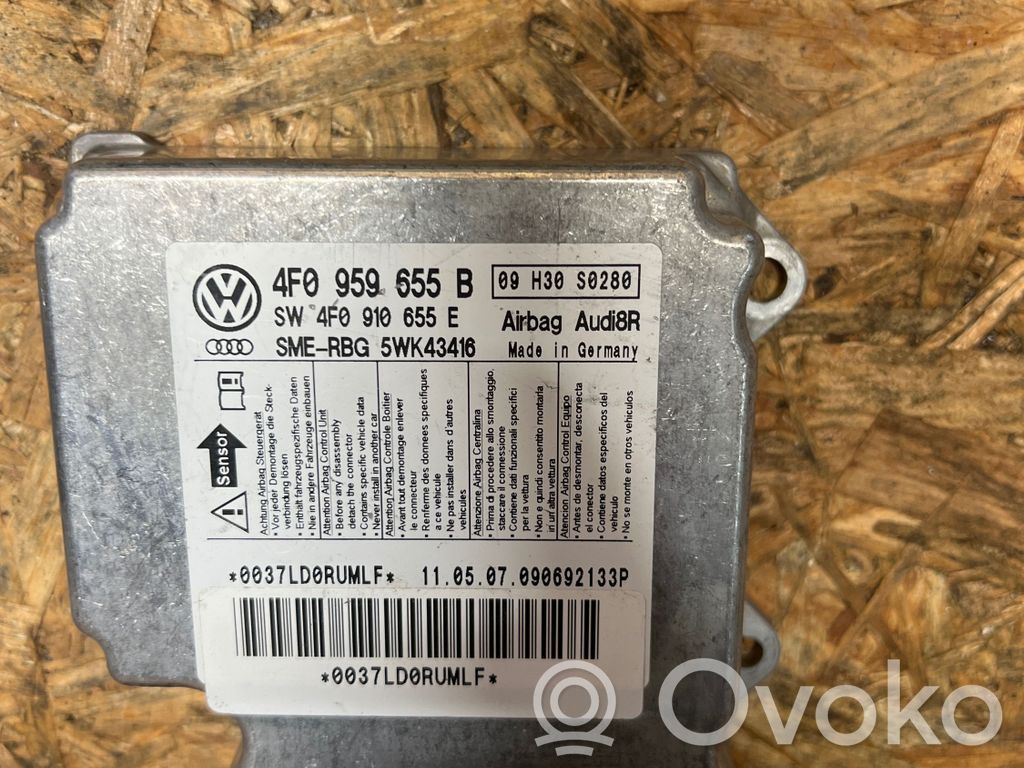 Airbag control unit/module   4F0959655B,4F0910655E,5WK43416