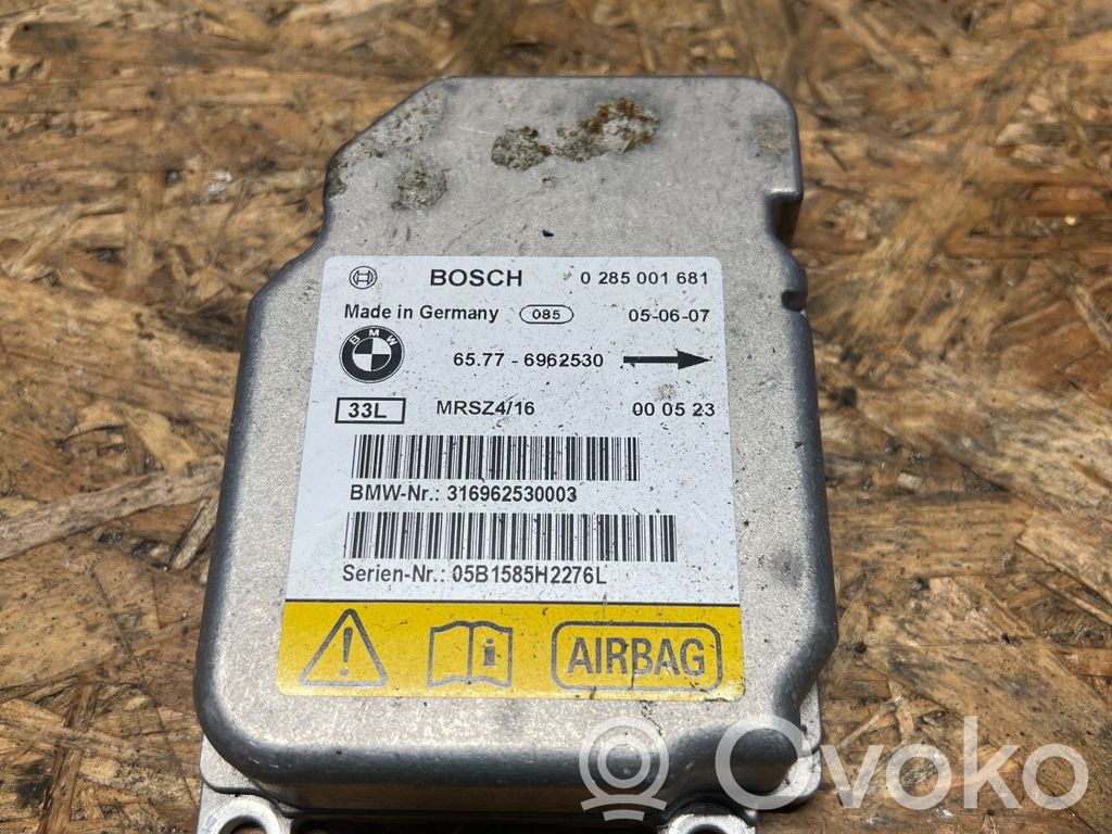 Airbag control unit/module   316962530003,0285001681,05B1585H2276L