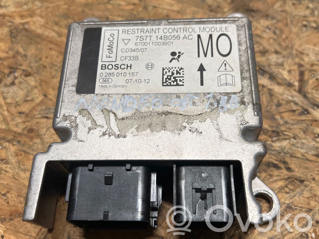 Engine control unit/module   7S7T14B056AC,0285010157