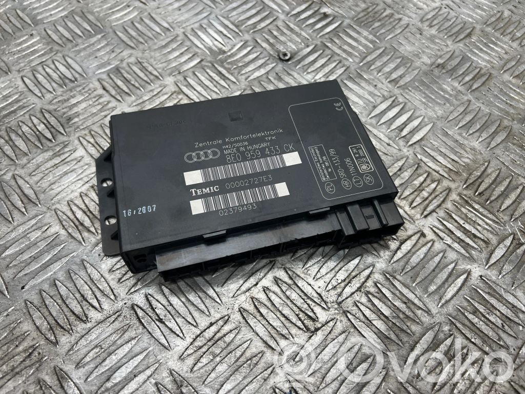Audi A4 S4 B7 8E 8H Module confort 