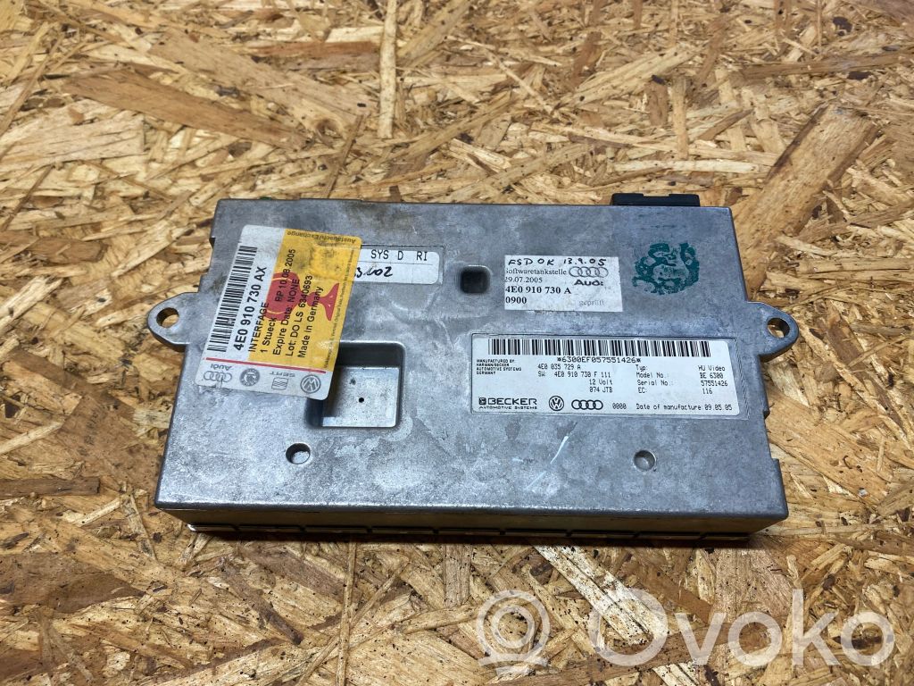 GPS navigation control unit/module   4E0035729A,4E0910730F