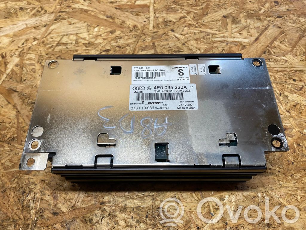 Amplificador de sonido   4E0035223A,373009021,4E0910223G