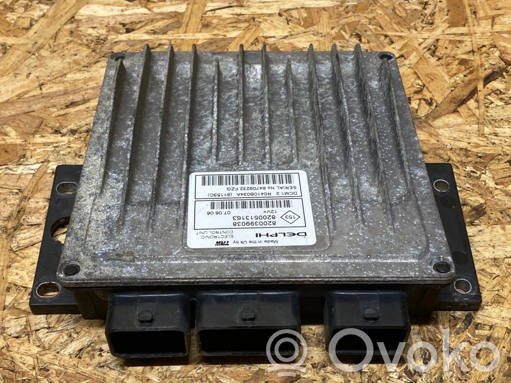 Engine control unit/module   8200399038,R0410B034A,8200513163