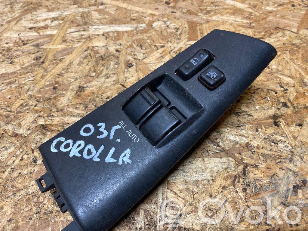 Toyota Corolla E120 E130 Interrupteur commade lève-vitre 