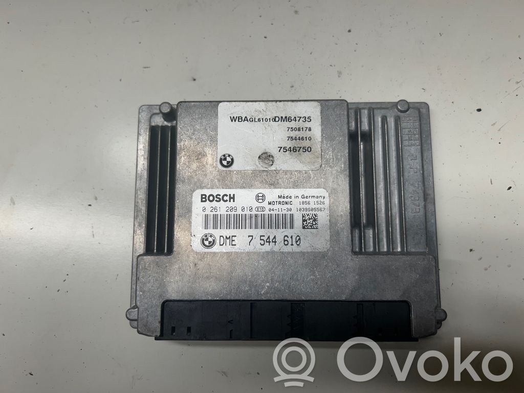 BMW 7 E65 E66 Dzinēja vadības bloks 