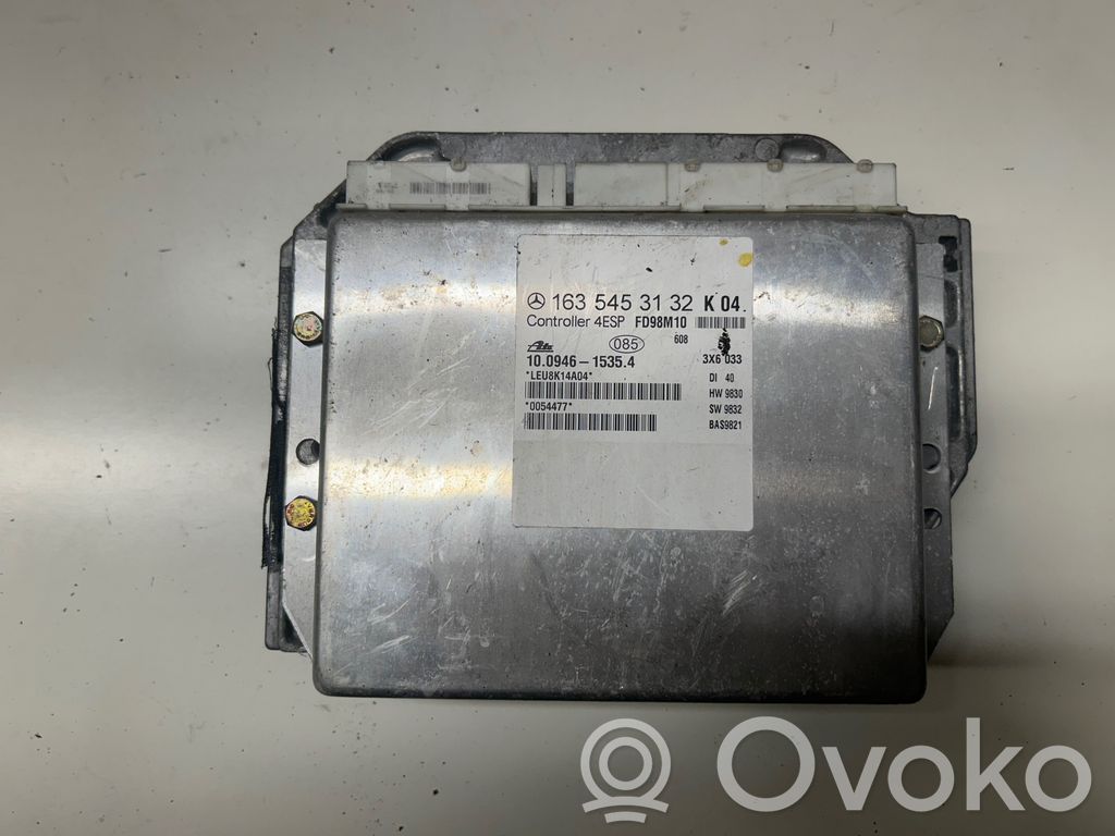 Mercedes-Benz ML W163 ABS control unit/module 