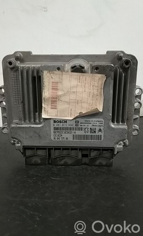 Engine control unit/module   9664257580,0281013332