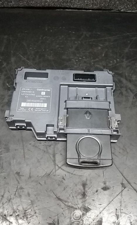 Renault Clio IV Ignition key card reader 