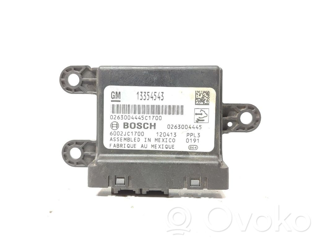 Parking PDC sensor display screen   13354543,0263004445