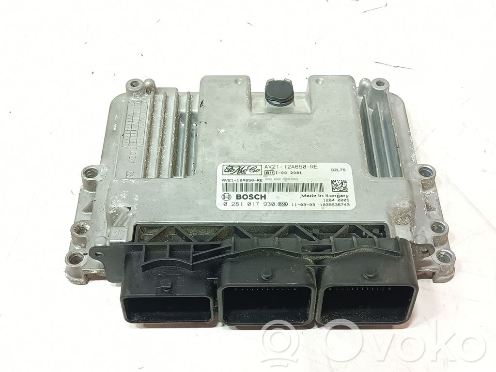 Ford Fiesta Engine control unit/module 