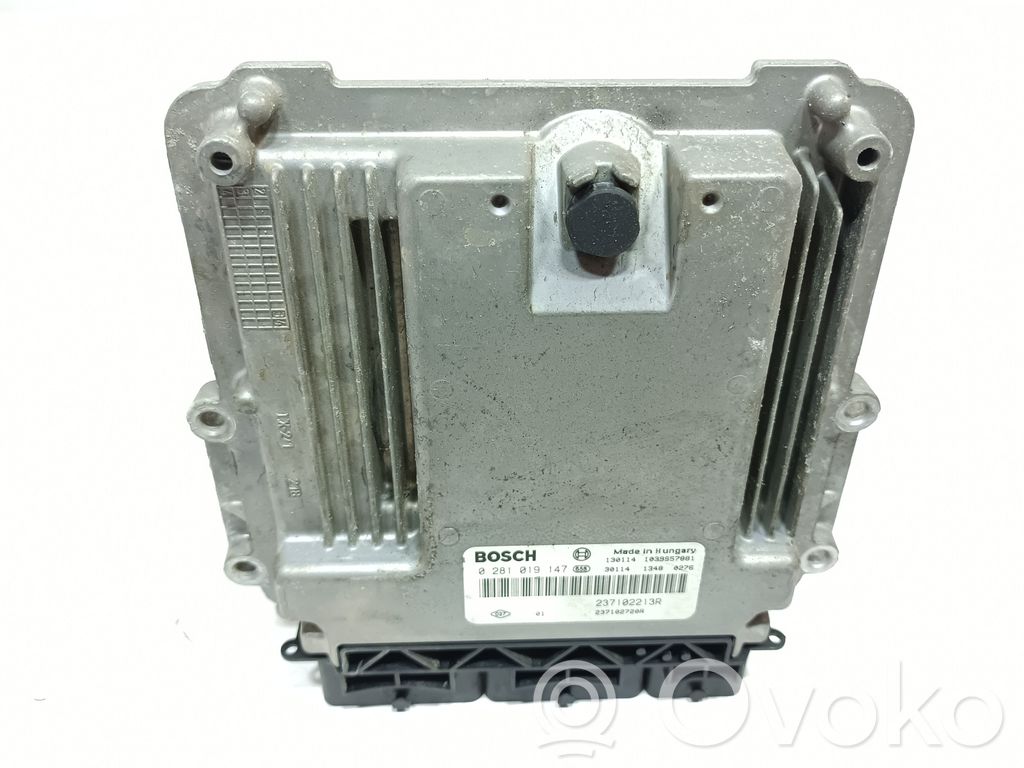 Engine control unit/module   237102213R,0281019147