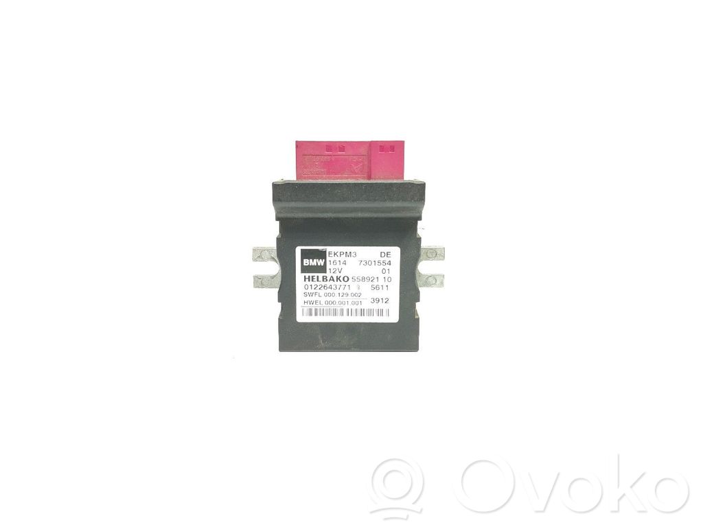 BMW 3 F30 F35 F31 Unidad de control/módulo de la bomba de inyección de combustible