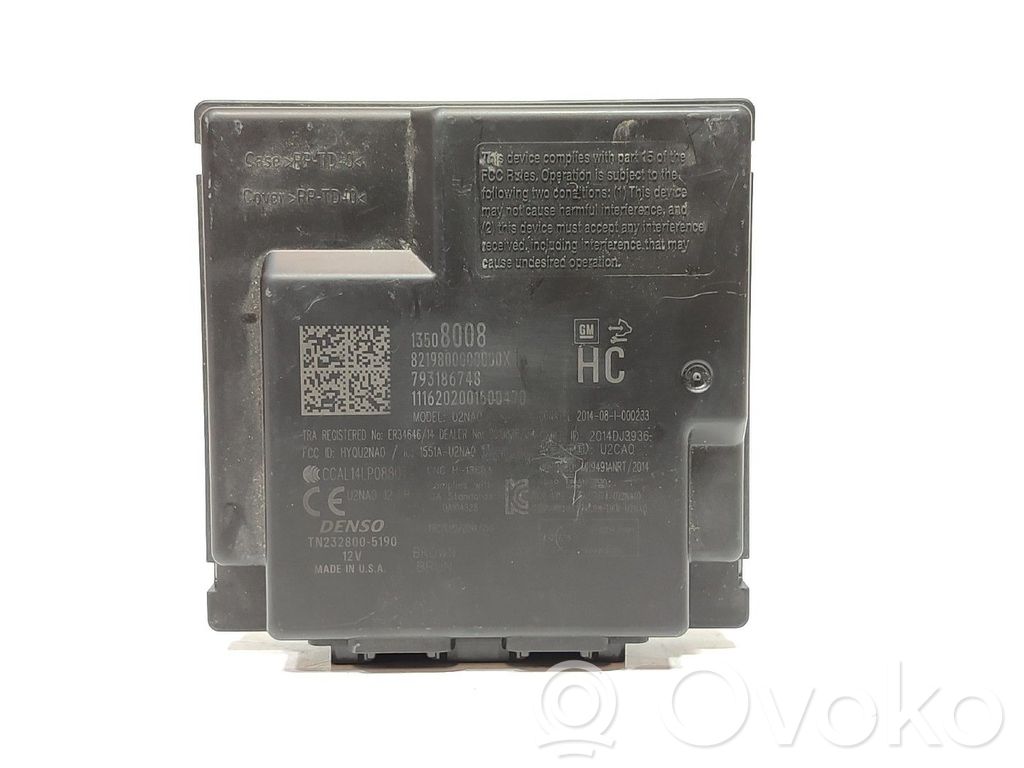 Opel Astra K Comfort/convenience module 