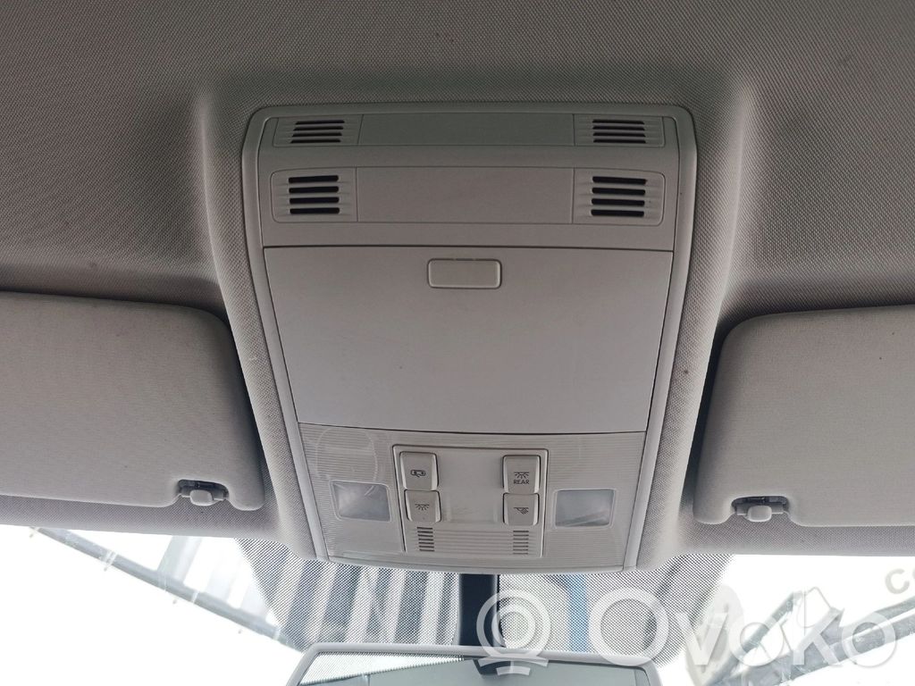 Headlining lighting console trim