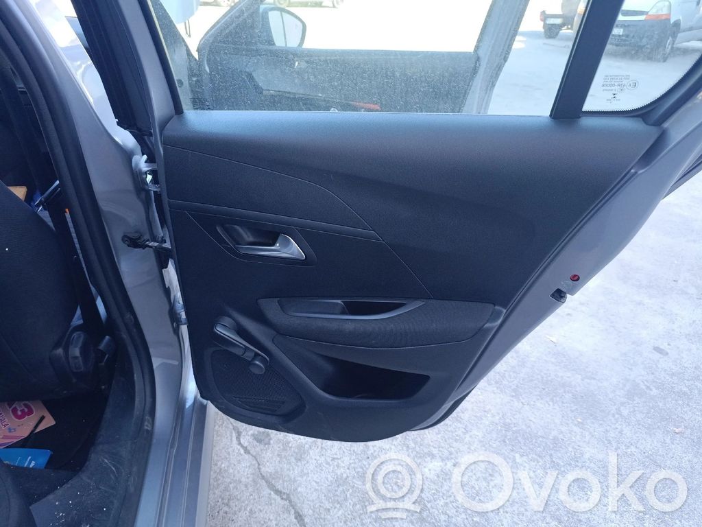 Peugeot 208 II Moldura del tarjetero de la puerta trasera