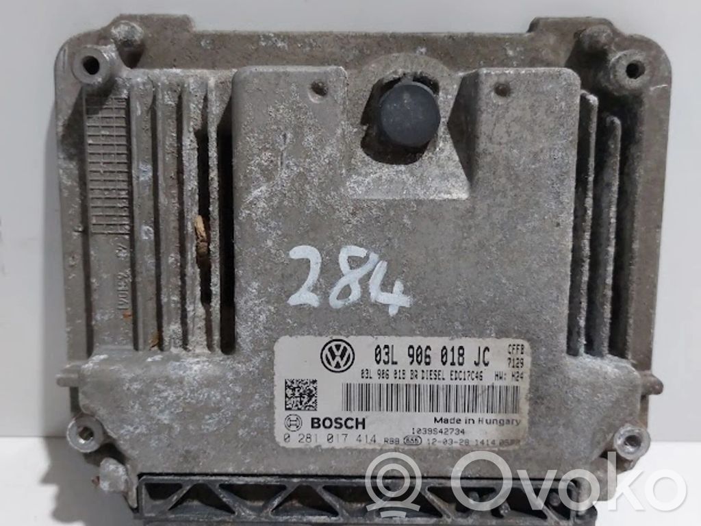 Skoda Superb B6 (3T) Engine control unit/module 